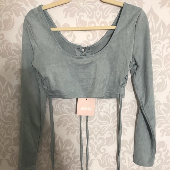 Carli Bybel x Missguided Crop Top NWT - Picture 7 of 12